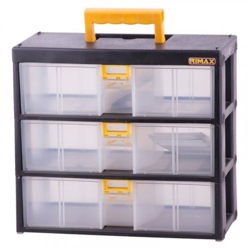 Organizador Modular con Gavetas Negro