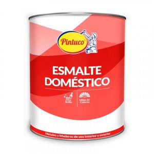 Esmalte Doméstico Acabado Superior Rojo Fiesta x1/4 gal