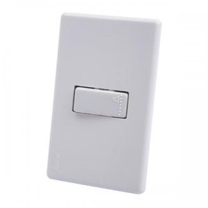 Pulsador Timbre Astral Sencillo Blanco