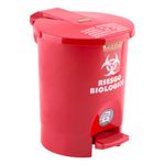 papelera-pedal-roja-x4