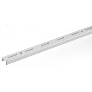 Pilar Ranurado Simple 2.0 Mts Con Blanco