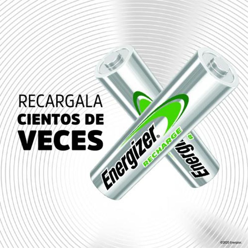 Pila Recargables Aa X2 Energizer