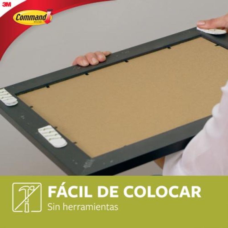 Command Tiras Adhesivas para Colgar Cuadros con Marco Estrecho, Pack de 4 x  2 Tiras Blancas Estrechas, Colgar Sin Agujeros y Sin Taladrar : :  Bricolaje y herramientas