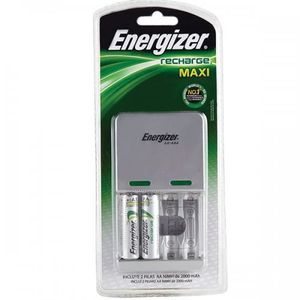 Cargador Maxi + 2AA Energizer