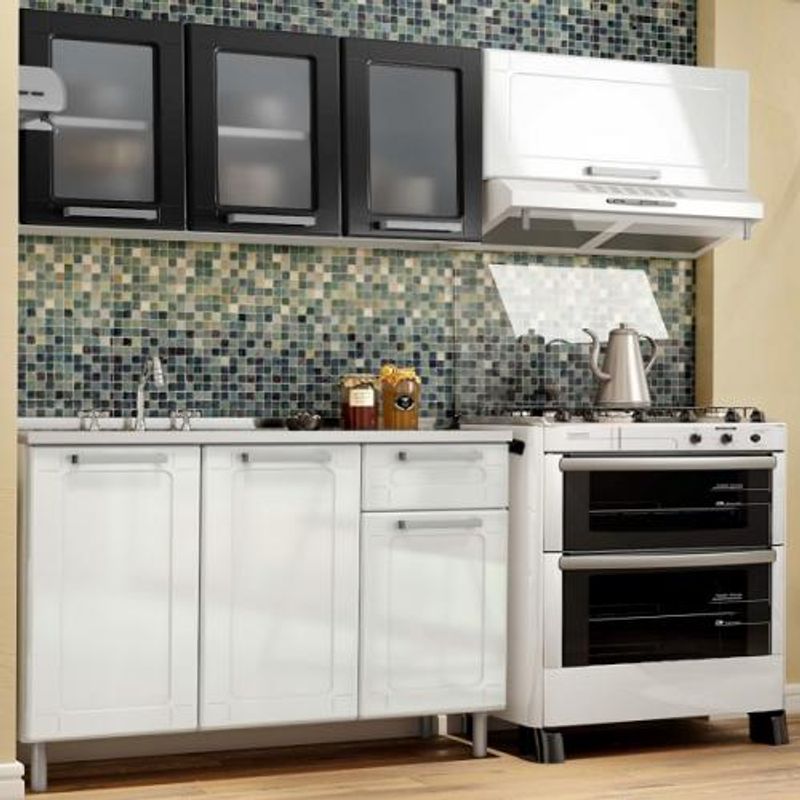 cocina-integral-multipla-puertas-de-vidrio-y-mueble-de-campana-blanco-y-negro-175x188x43cm-1