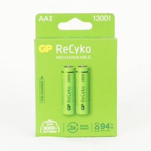 Pila Recargable Gp AA 1300 Mah x2 Un