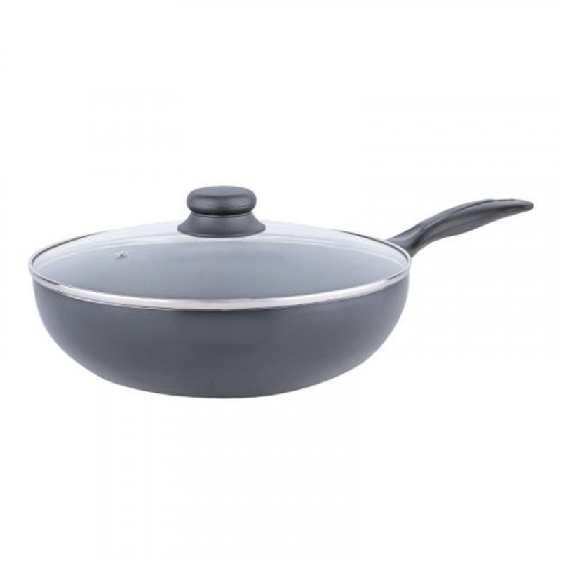 Sarten Wok Antiadh 28 Cm C/Tapa, Ilko