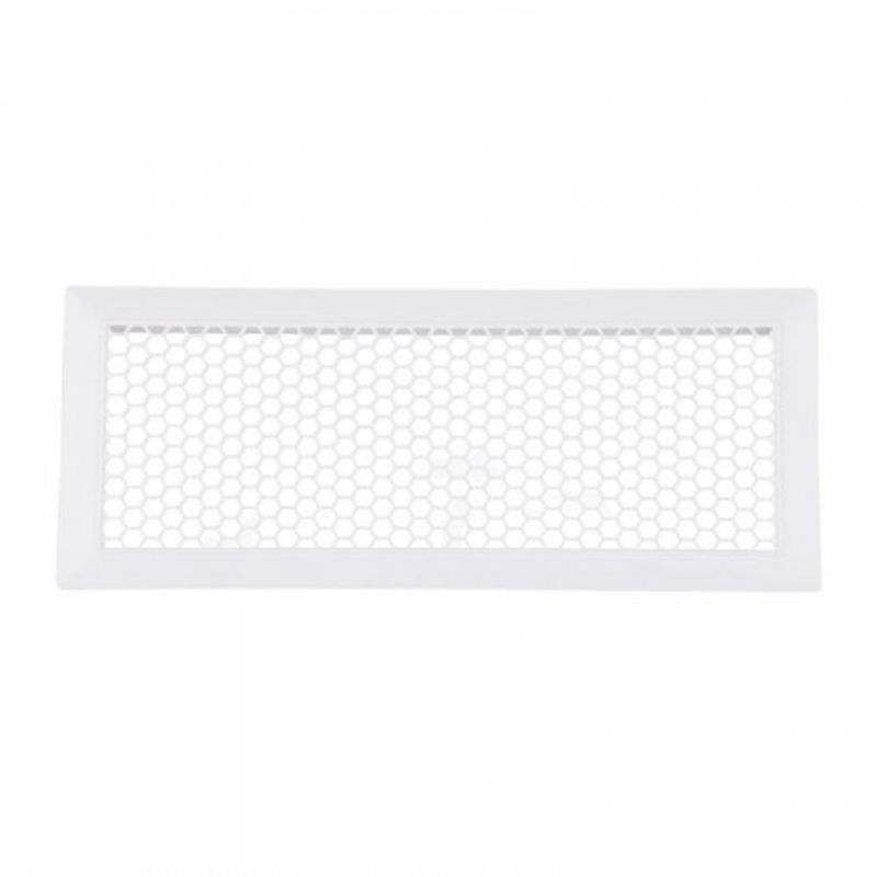 Rejilla ventilación corriente 32x13 cm blanca Silplas