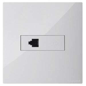 Salida Rj45 Categoria 6 Blanco Clickme