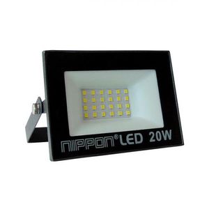 Reflector Slim Led 20W Multivolta Je Luz Fria Nippon