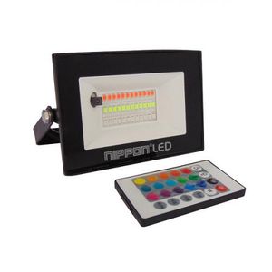 Reflector Slim Led 30W Multivolta Je Rgb Nippon