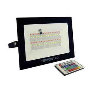 Reflector Slim Led 50W Multivolta Je Rgb Nippon