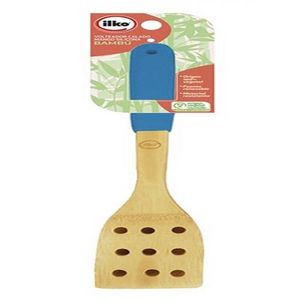 Volteador Calado Bambu Mango Silicona Azul