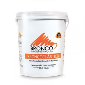 Broncoelástico Impermeabilizante Acrílico gris x5 gal