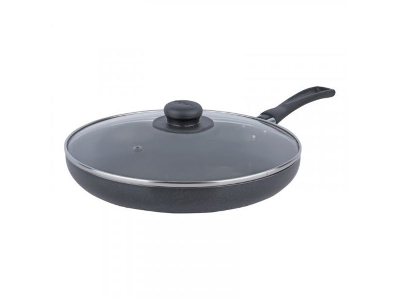 UNIVERSAL WOK ALIADA+GLASS LID 10¨- WOK ALIADA+TAPA DE VIDRIO 24