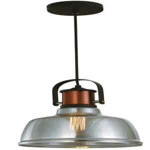 Lampara Colgante Negro 1L E27 40W 6