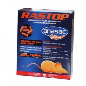 Raticida Anasac Control x250g
