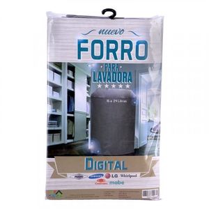 Forro Lavadora 90 cm x 61 cm x 60 cm Digital 16-24lb