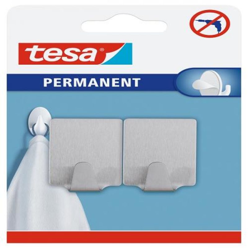 Ganchos Adhesivos Tesa Deco Transparente 1kg X2und