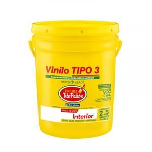 Vinilo T3 2.5gl Tito Pabon Blanco