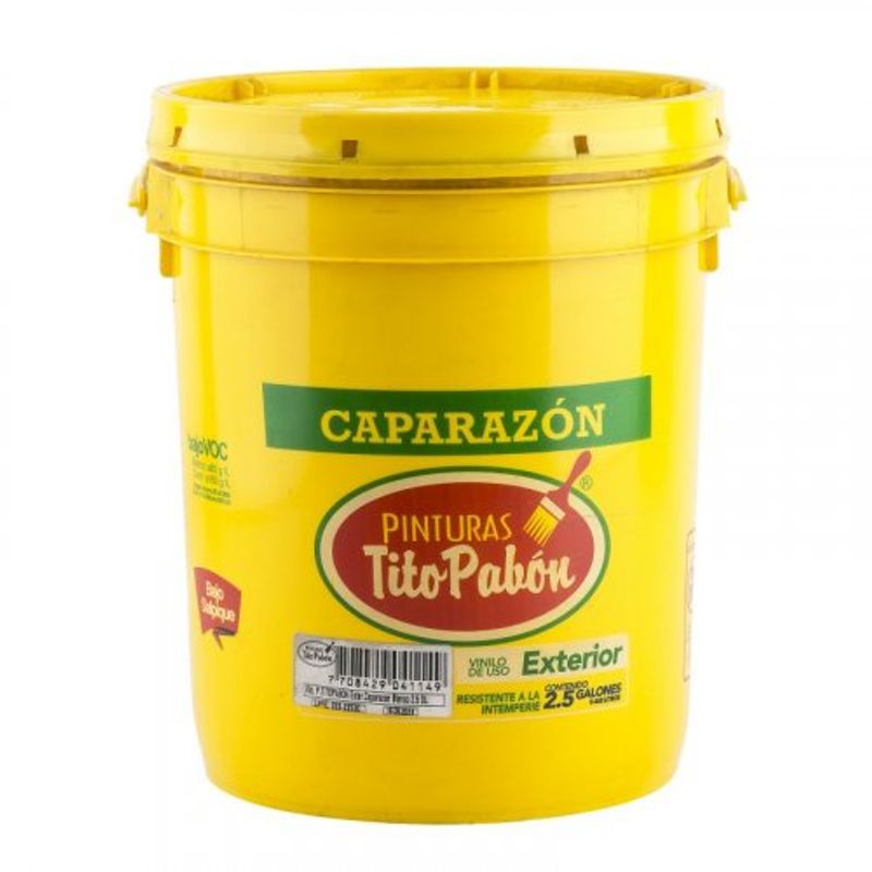 Pintura para Exterior Blanco 2.5 Galones PINTUCO