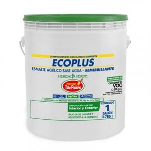 Esmalte 1gl Ecoplus Copanieve Semimate