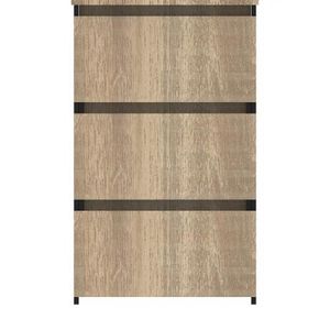 Comoda Vista 82 cm x 72 cm x 40.6 cm Germany - Negro