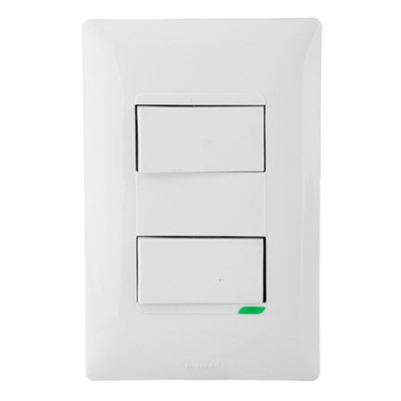 Interruptor Conmutador, blanco - LEDBOX