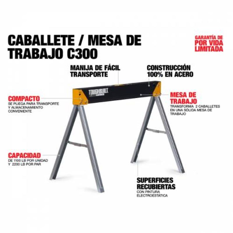 Caballete de Trabajo Toughbuilt