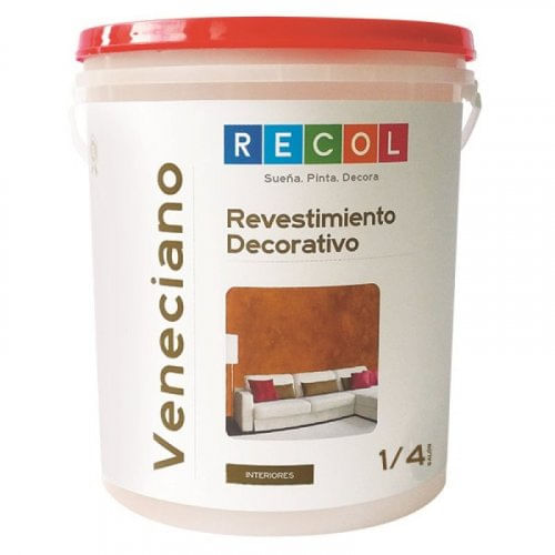 Revestimiento Decorativo Veneciano Champaña x1/4gal