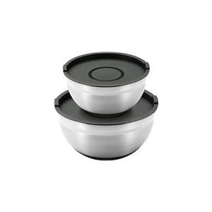 Set 4 Piezas Bowl Mezcla Acero Inoxidable Foodies Mp