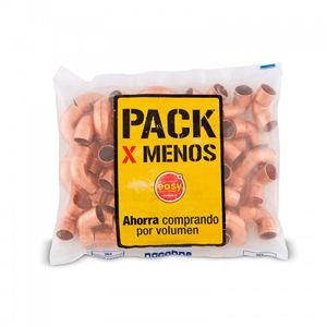 Ahorropack Codos Cobre 90 1/2 x50 Unidades