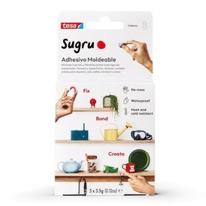 Sugru Adhesivo Moldeable Multiusos x3 Unidades Blanco