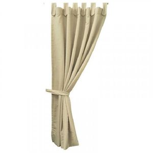 Cortina Pasador Lino 140x220Cm Ivory
