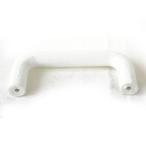 Manija Plastica Tubular Blanca 64Mm