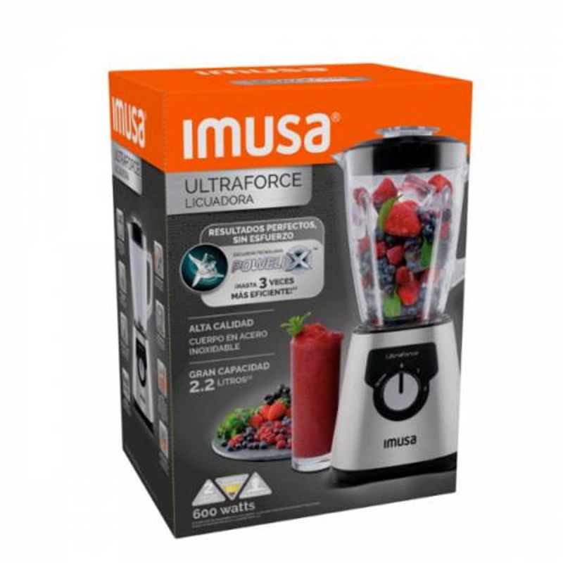 Licuadora de Inmersión 800 ml 3 en 1 400 Watts Gris IMUSA