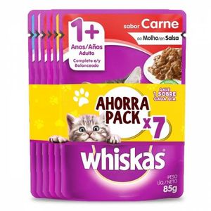 Whiskas Ahorra Pack x 7