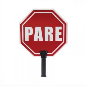 Señal Paleta Pare-Siga En C100 30Cms