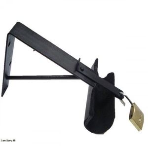Soporte Para Bicicleta Con P/Candado Negro