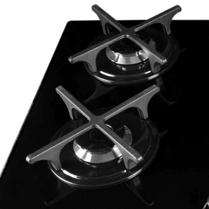 Estufa de empotrar Cristal negro 60X43 cm - Cocinas