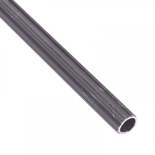 Tubo Aluminio Ranurado 1/2pgx3 Mt Café