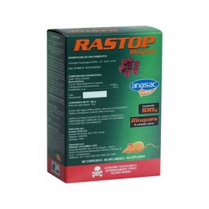 Raticida Rastop Bloque 100 gr