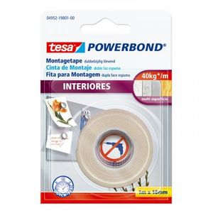 Cinta Doble Faz Interiores 18Mmx1Mt Tesa