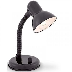 Lámpara de Escritorio Base 60W E27 Negro