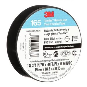 Temflex 165 19Mm x 18M Negra