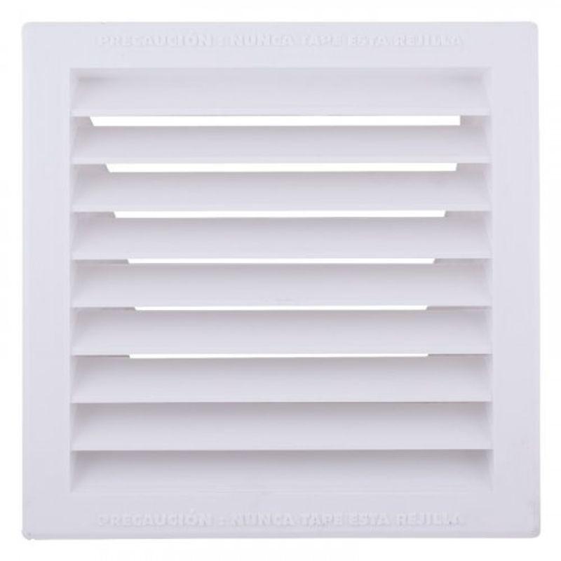 REJILLA VENTILACIÓN PVC 21X21CM - CIS