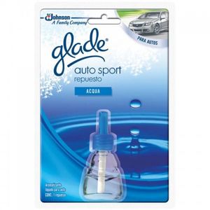 Aromatizante Líquido Auto Sport Repuesto Aqua x7cm³