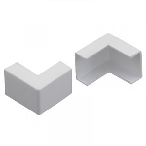 Ángulo Externo 20 x 10 mm Pvc Blanco