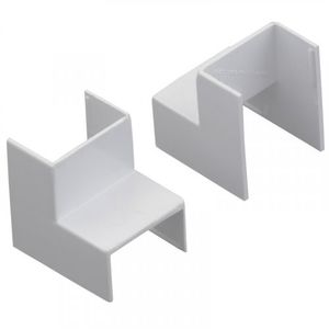 Ángulo Interno 22 x 15 mm Pvc Blanco