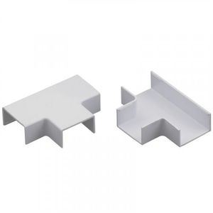 Derivación T 22 x 15 mm Pvc Blanco
